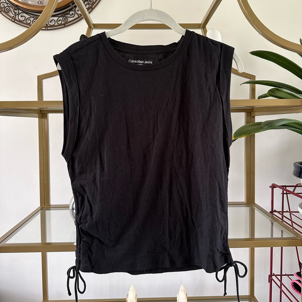 Calvin klein black tank top